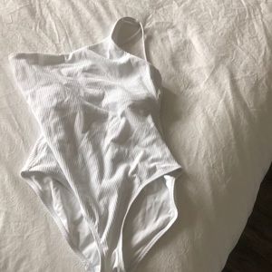 Andie Swim - The Wynwood - Ribbed - White
